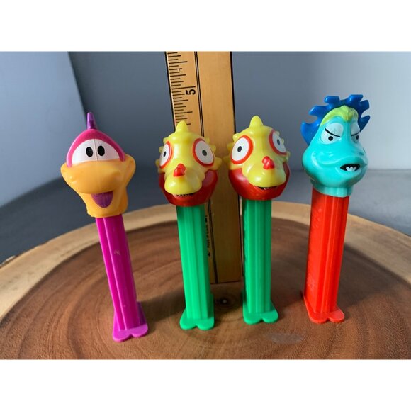 Vintage Pez Dispensers Set of 4 Character Heads - Picture 4 of 8